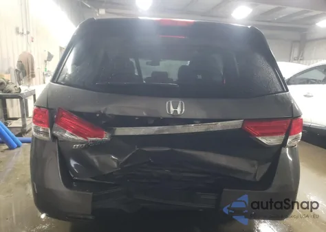 2014 Honda Odyssey Ex-L from USA, damaged, VIN 5FNRL5H6XEB085202